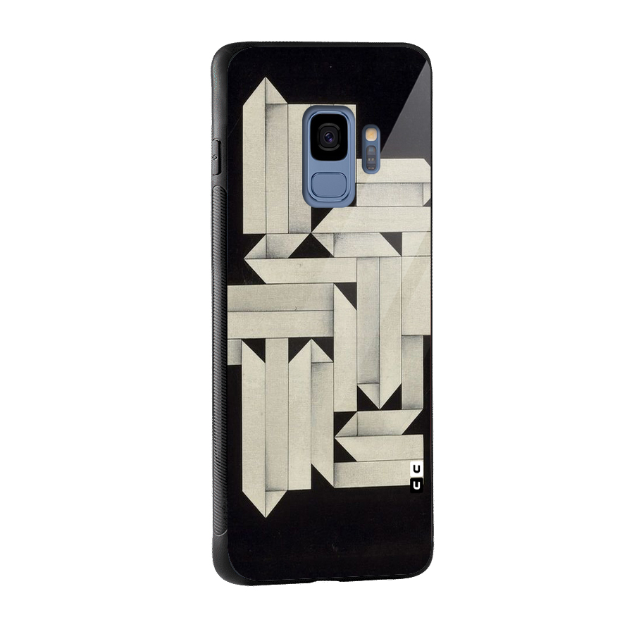Ancient Rugged Glass Back Case for Galaxy S9