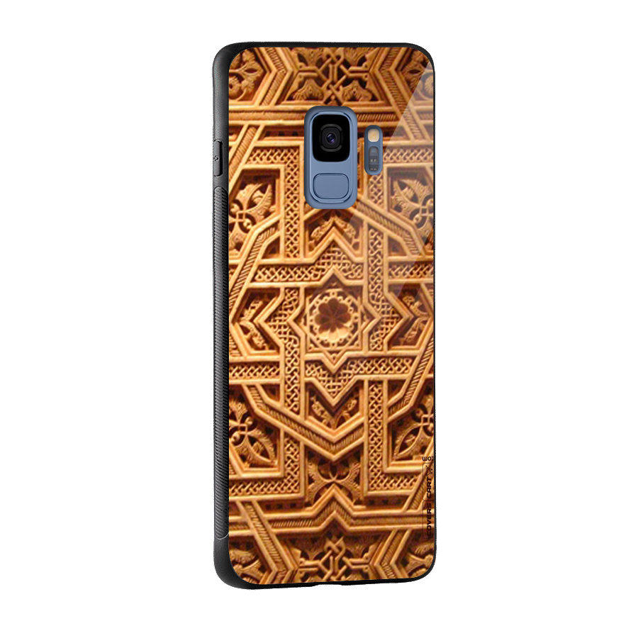 Archaic Wall Glass Back Case for Galaxy S9