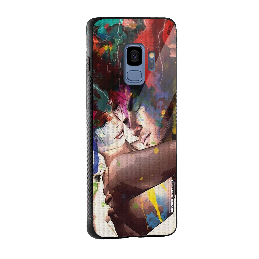Artsy Romance Glass Back Case for Galaxy S9