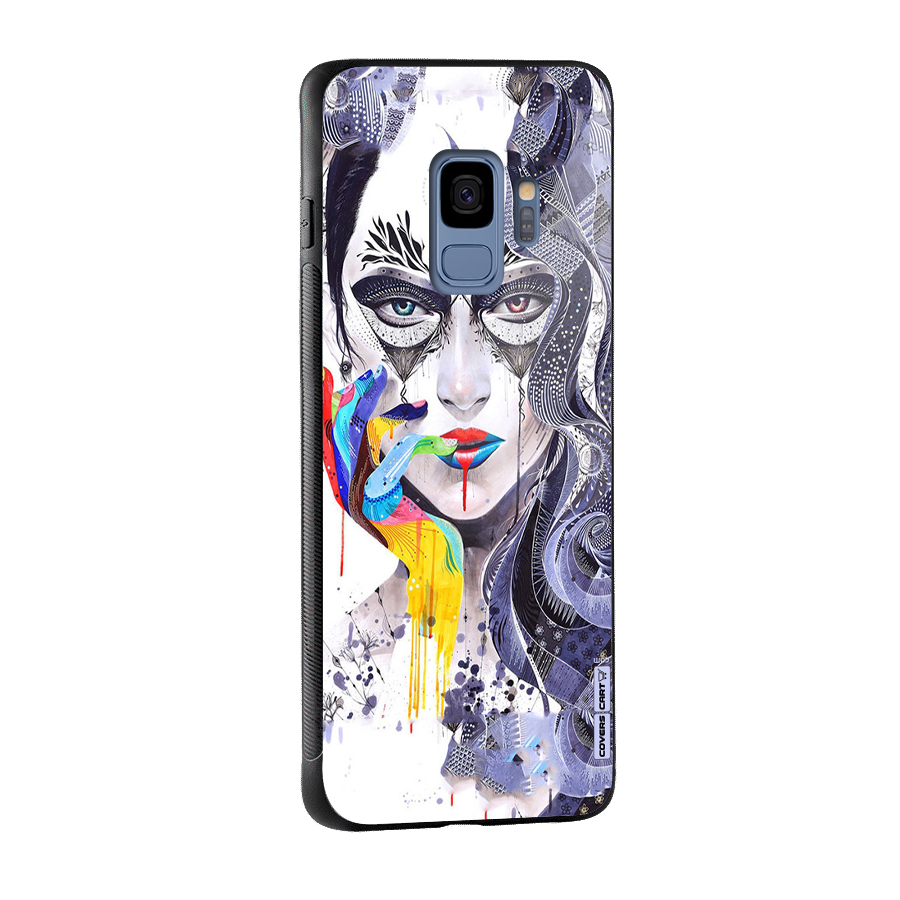 Astonishing Artwork Glass Back Case for Galaxy S9