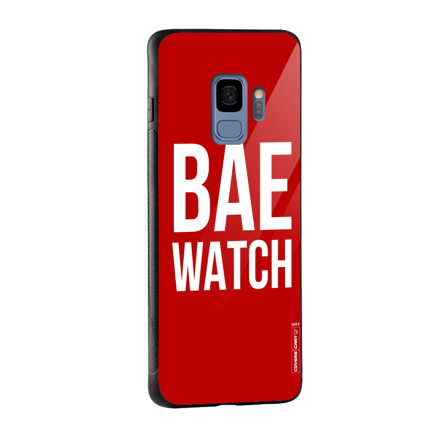 Bae Watch Glass Back Case for Galaxy S9