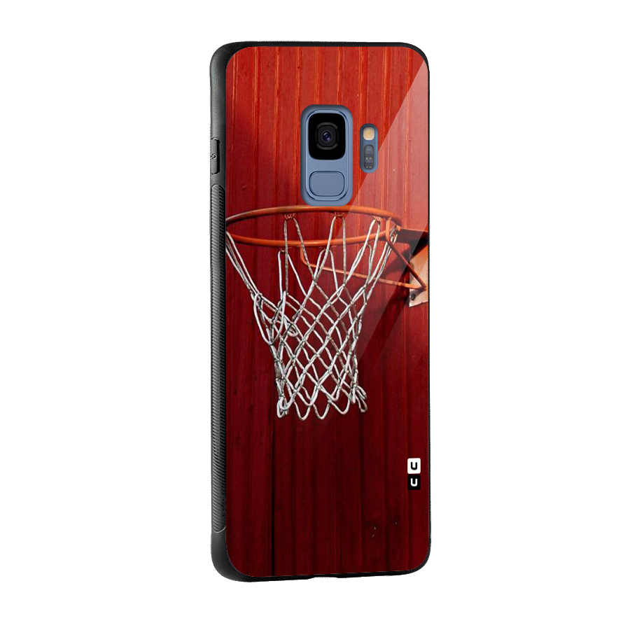 Basket Red Glass Back Case for Galaxy S9