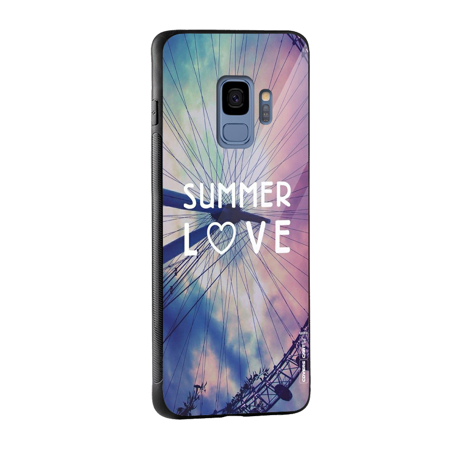 Beach Dreams Glass Back Case for Galaxy S9