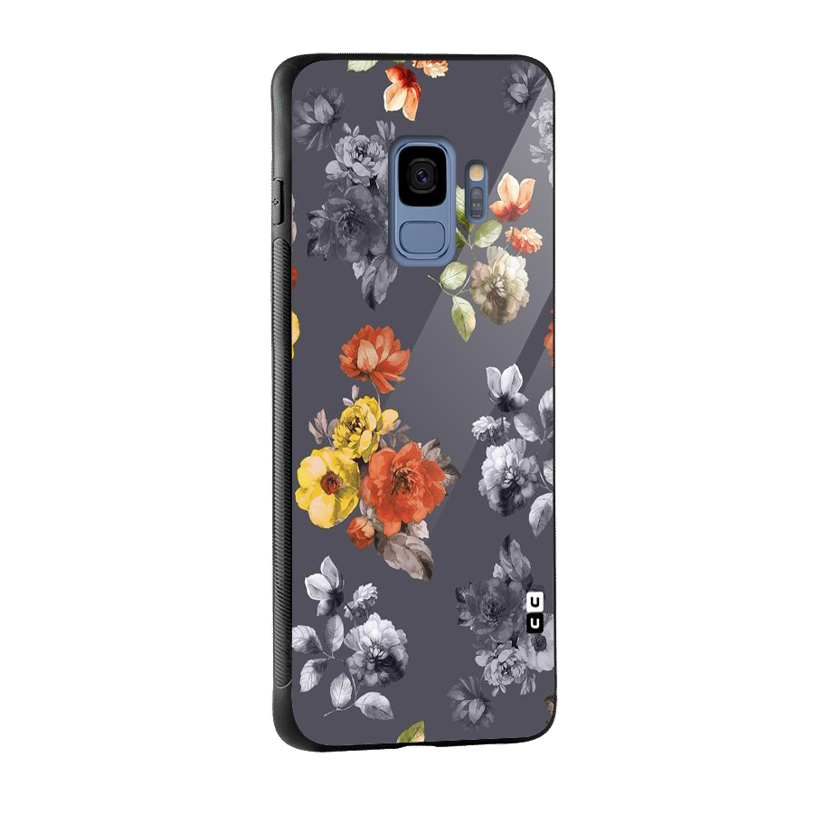 Beauty Art Bloom Glass Back Case for Galaxy S9