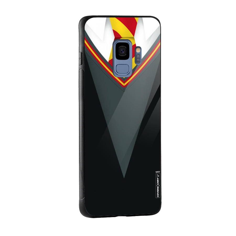 Brave Heart Glass Back Case for Galaxy S9