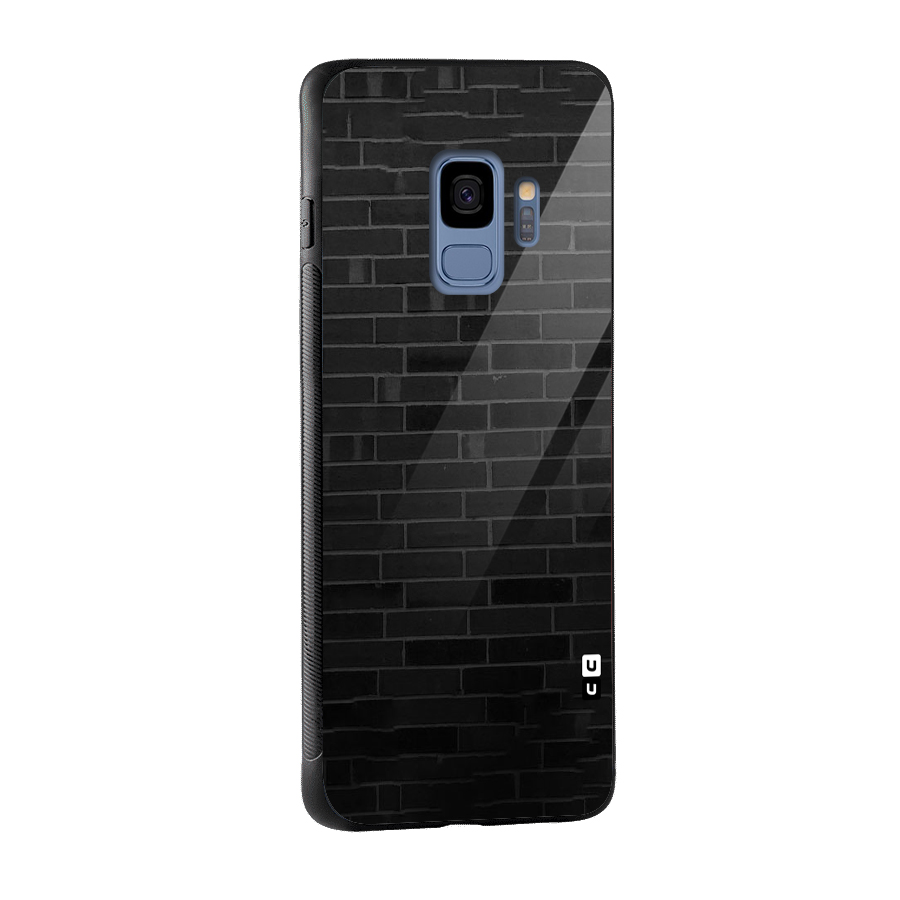 Brick Wall Glass Back Case for Galaxy S9