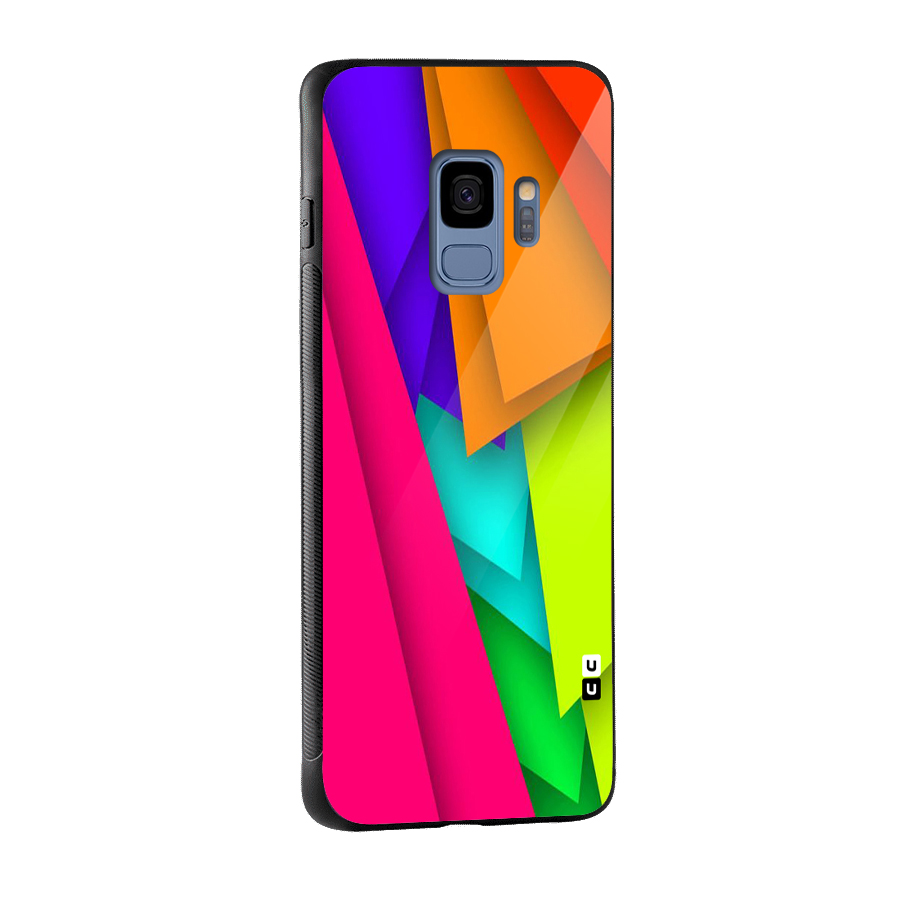 Bring In Colors Glass Back Case for Galaxy S9