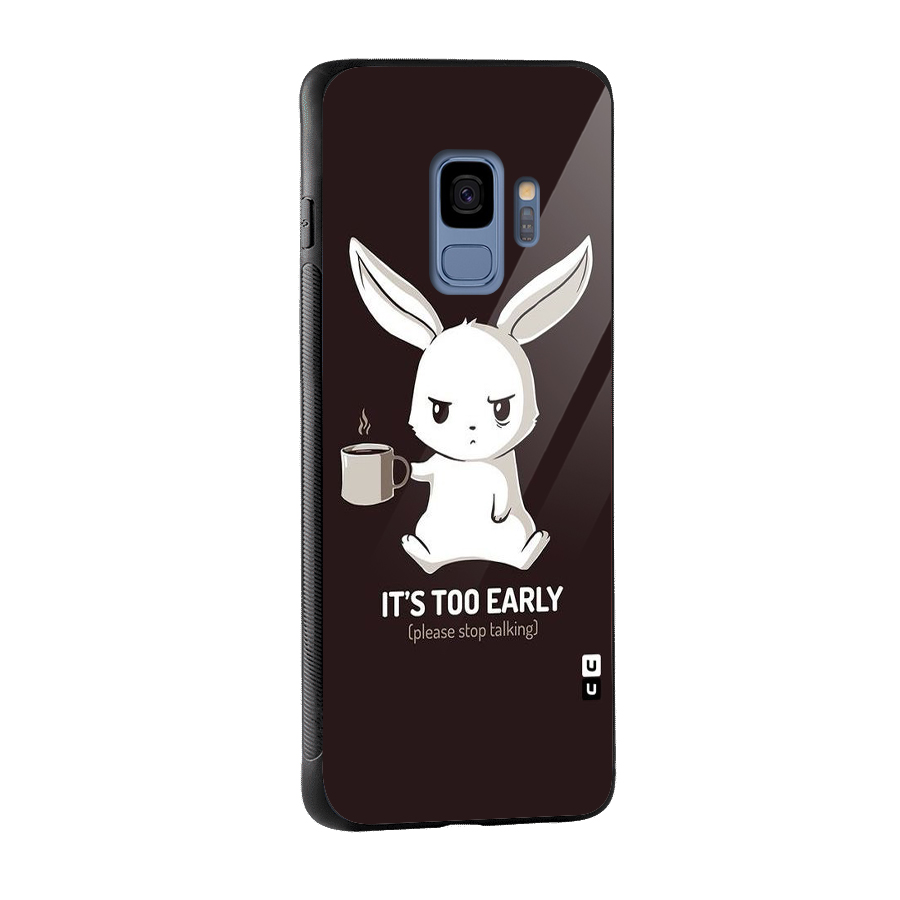 Bunny Early Glass Back Case for Galaxy S9
