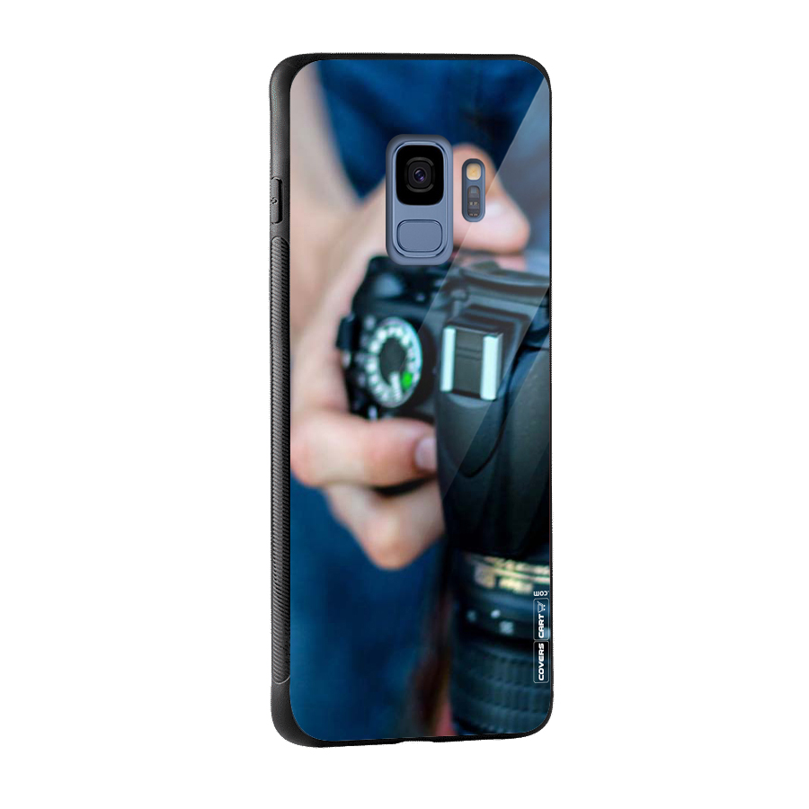 Camera Love Glass Back Case for Galaxy S9