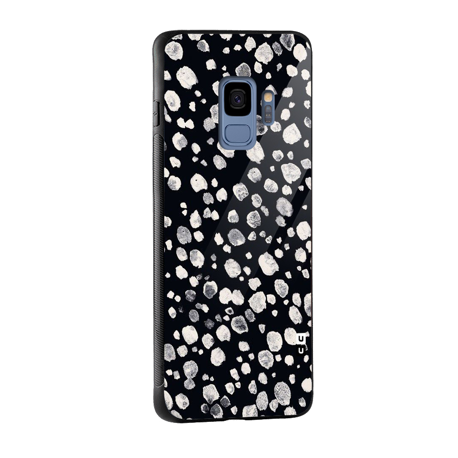 Classic Rocks Pattern Glass Back Case for Galaxy S9