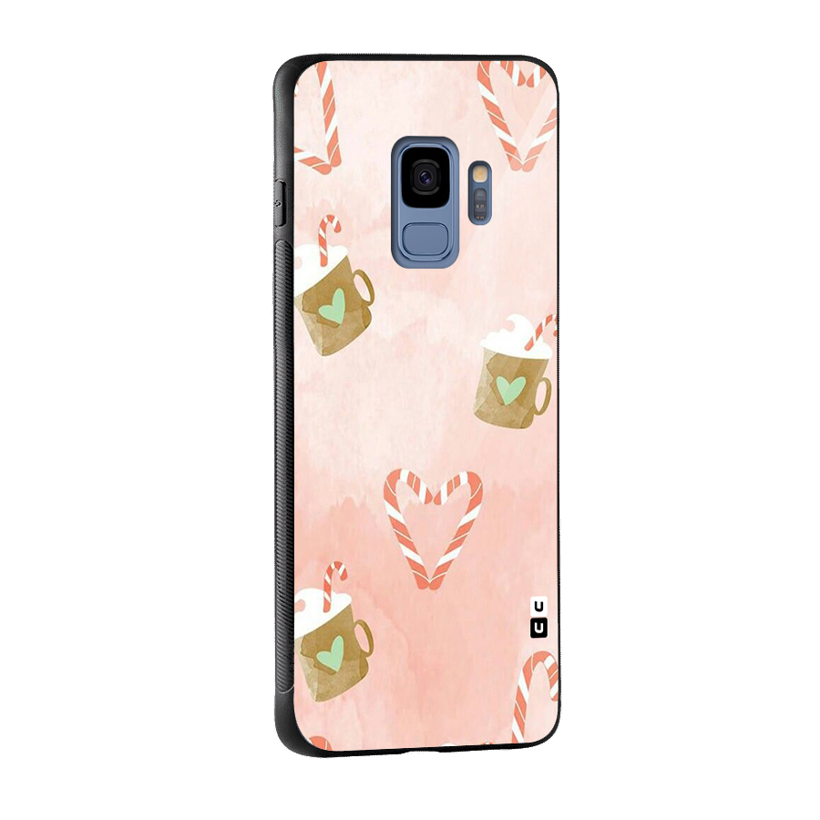 Coffee And Candies Glass Back Case for Galaxy S9
