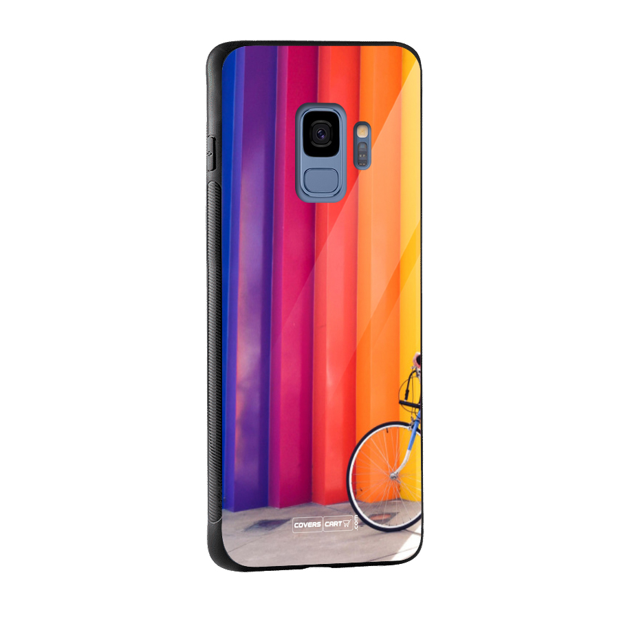 Colorful Walls Glass Back Case for Galaxy S9