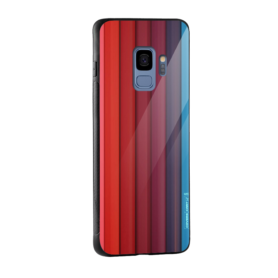 Colour Palette Glass Back Case for Galaxy S9