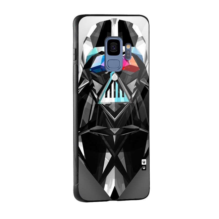 Crystal Robot Glass Back Case for Galaxy S9