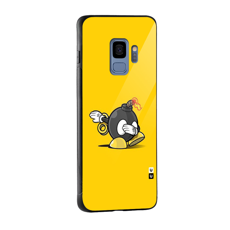 Dab Bomb Glass Back Case for Galaxy S9
