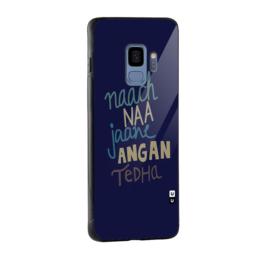 Dance Words Glass Back Case for Galaxy S9