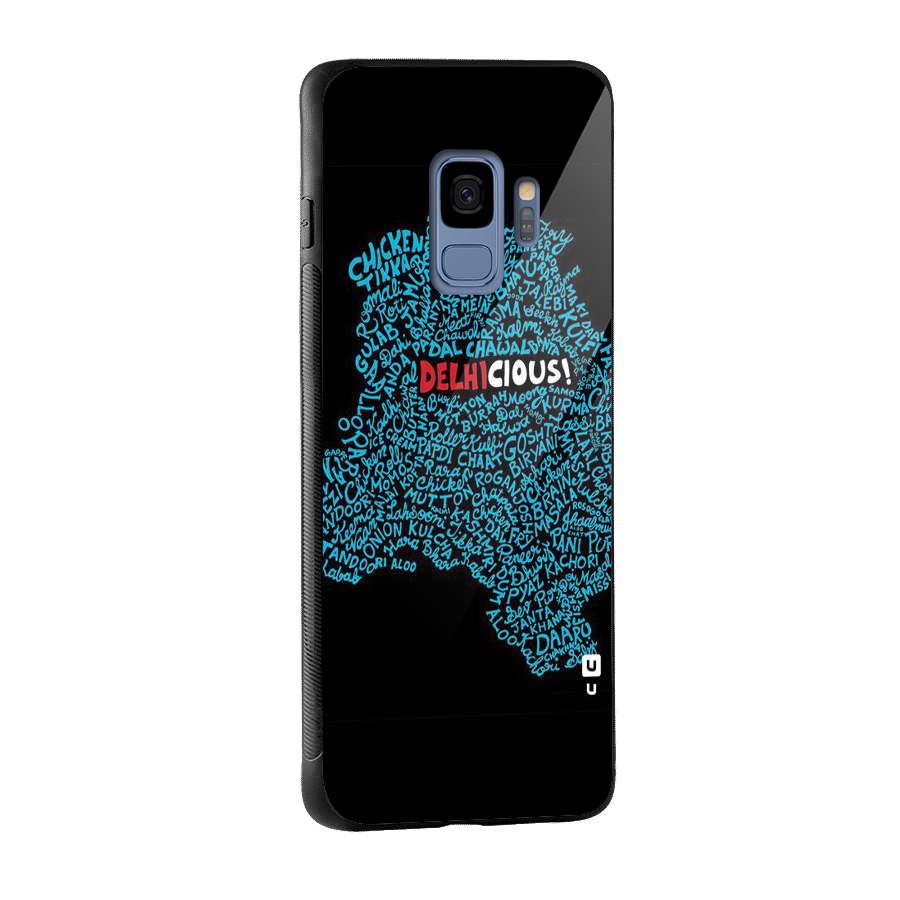 Delhicious Glass Back Case for Galaxy S9
