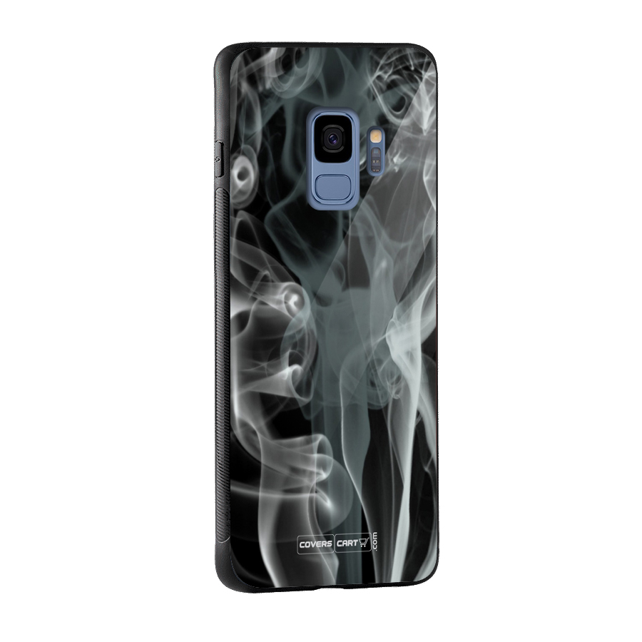 Dense Smoke Glass Back Case for Galaxy S9