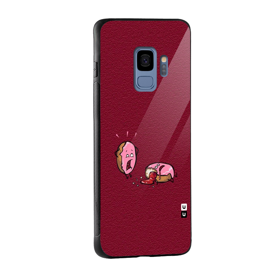 Donut Murder Glass Back Case for Galaxy S9