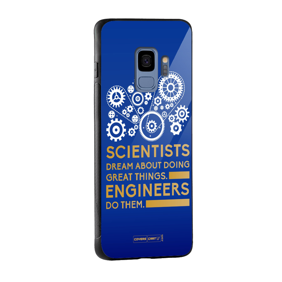 Engineer Glass Back Case for Galaxy S9
