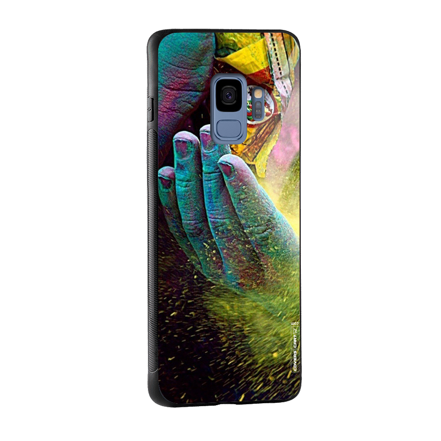 Exotic Colours Glass Back Case for Galaxy S9