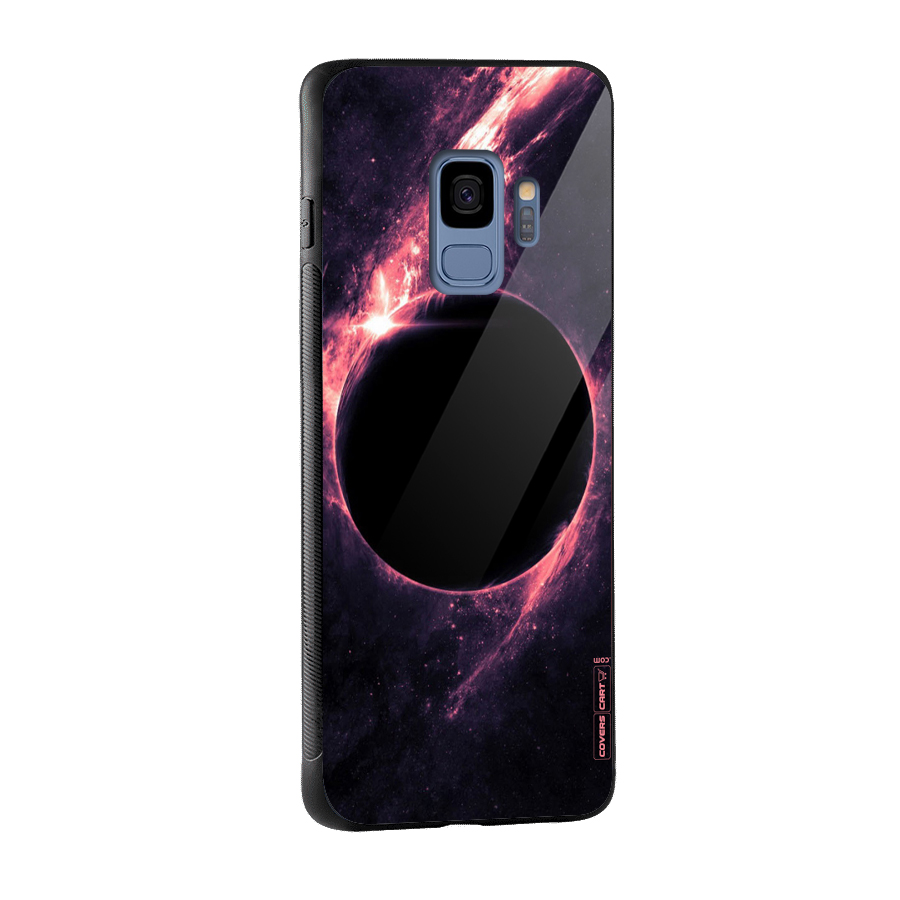 Exotic Design Glass Back Case for Galaxy S9