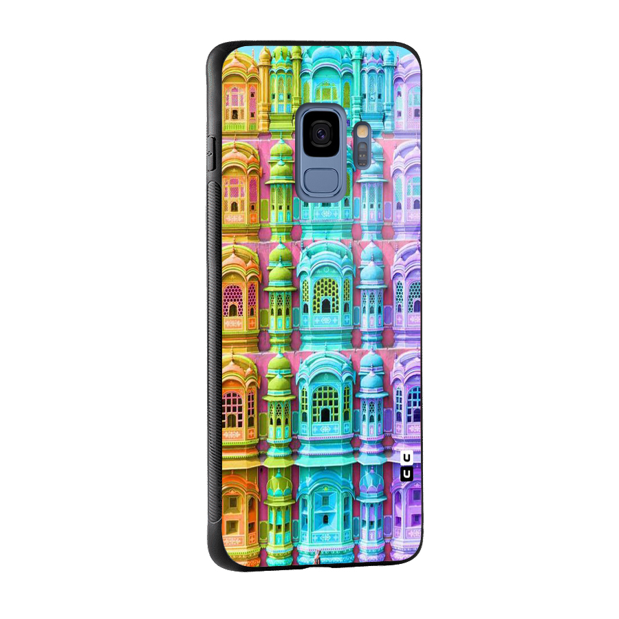Fancy Architecture Glass Back Case for Galaxy S9