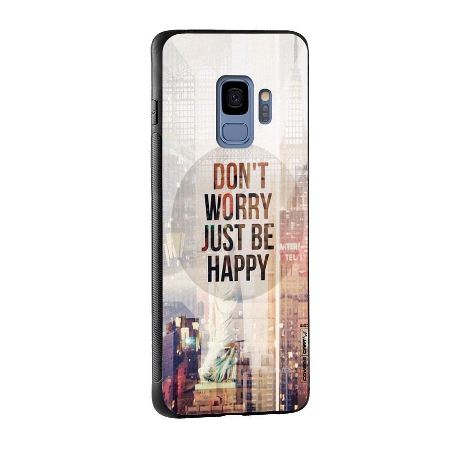 Feel Lively Glass Back Case for Galaxy S9