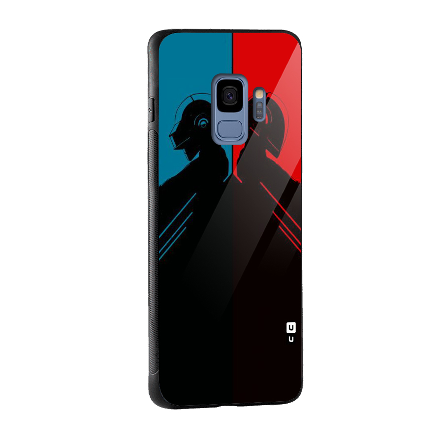 Fight Colours Glass Back Case for Galaxy S9