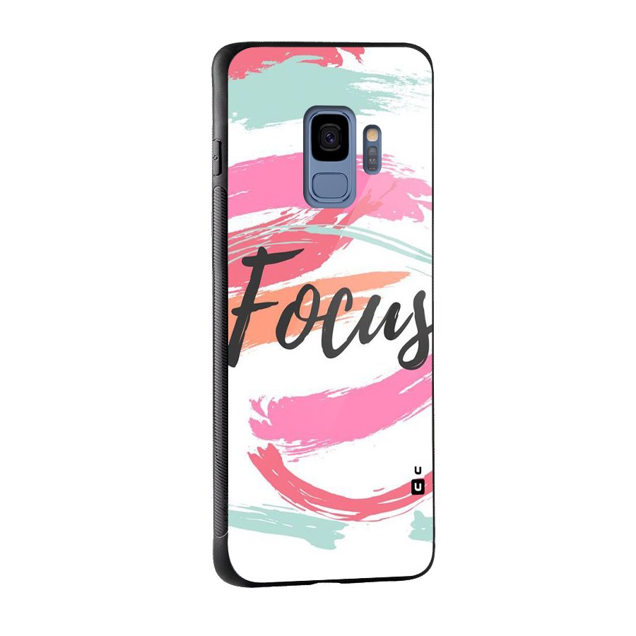 Focus Colours Glass Back Case for Galaxy S9