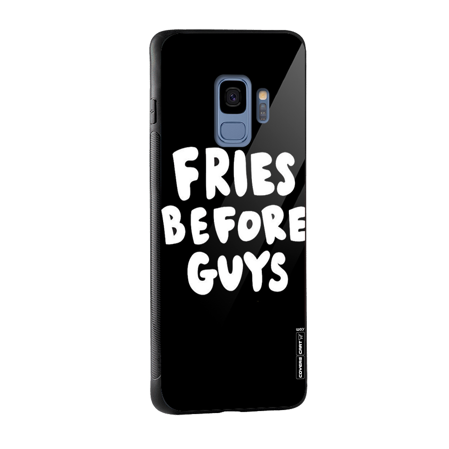 Fries Always Glass Back Case for Galaxy S9