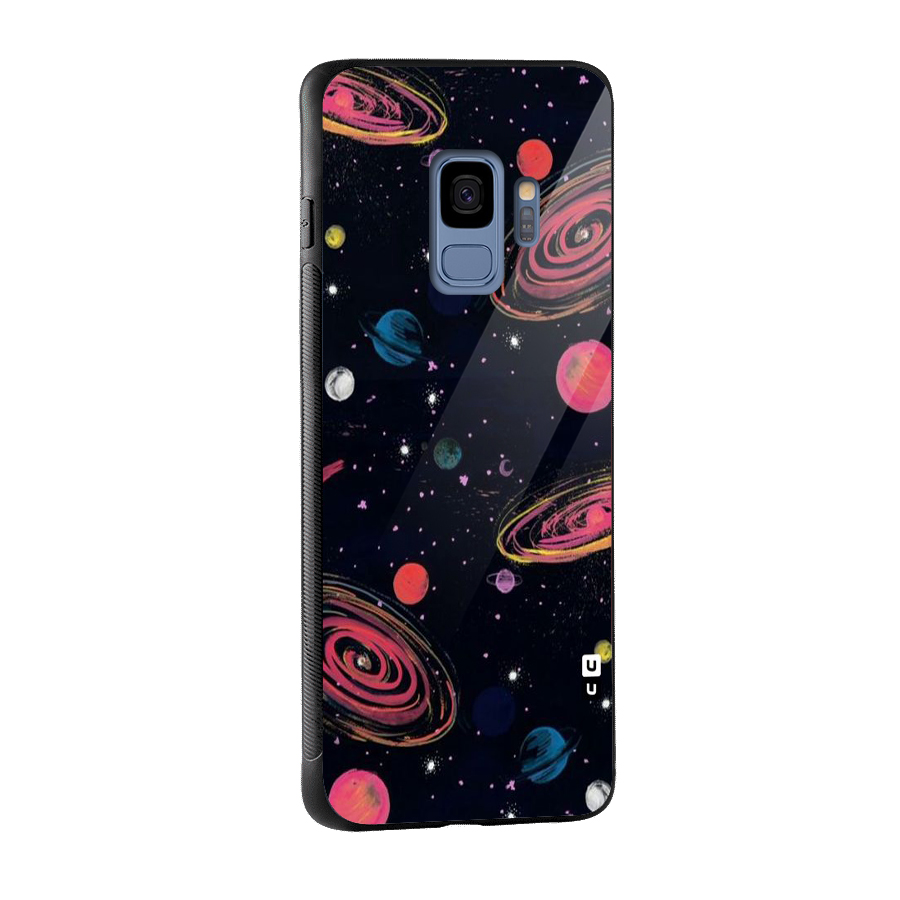 Galaxy Beauty Glass Back Case for Galaxy S9
