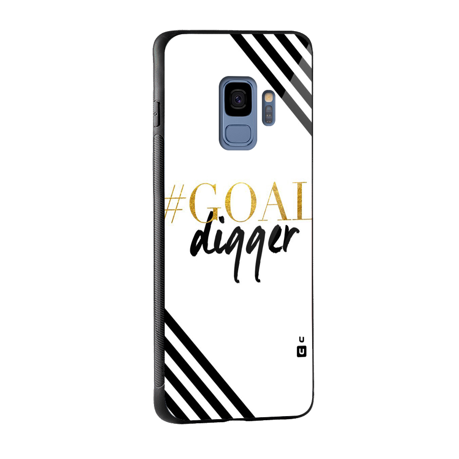 Goal Digger Glass Back Case for Galaxy S9