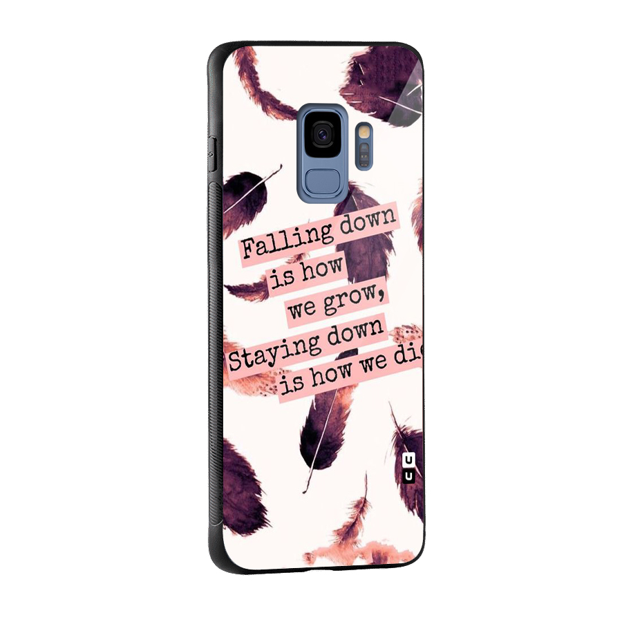 Grow Glass Back Case for Galaxy S9