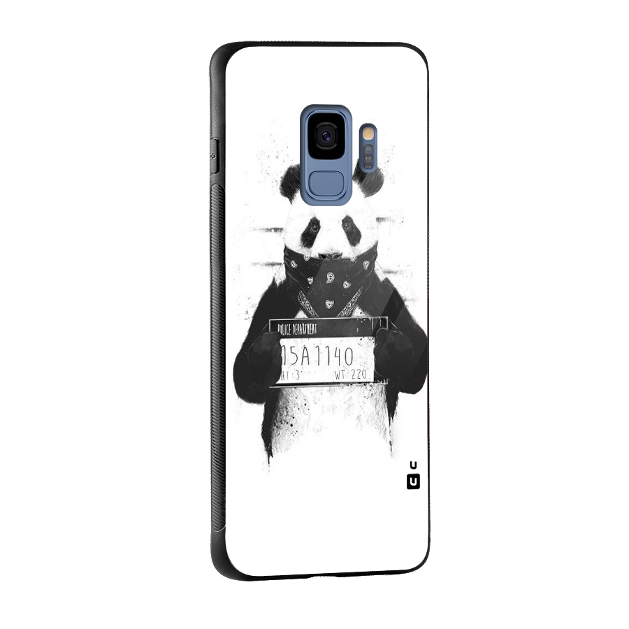 Guilty Panda Glass Back Case for Galaxy S9