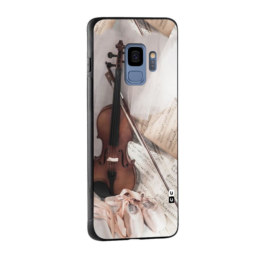 Guitar And Co Glass Back Case for Galaxy S9