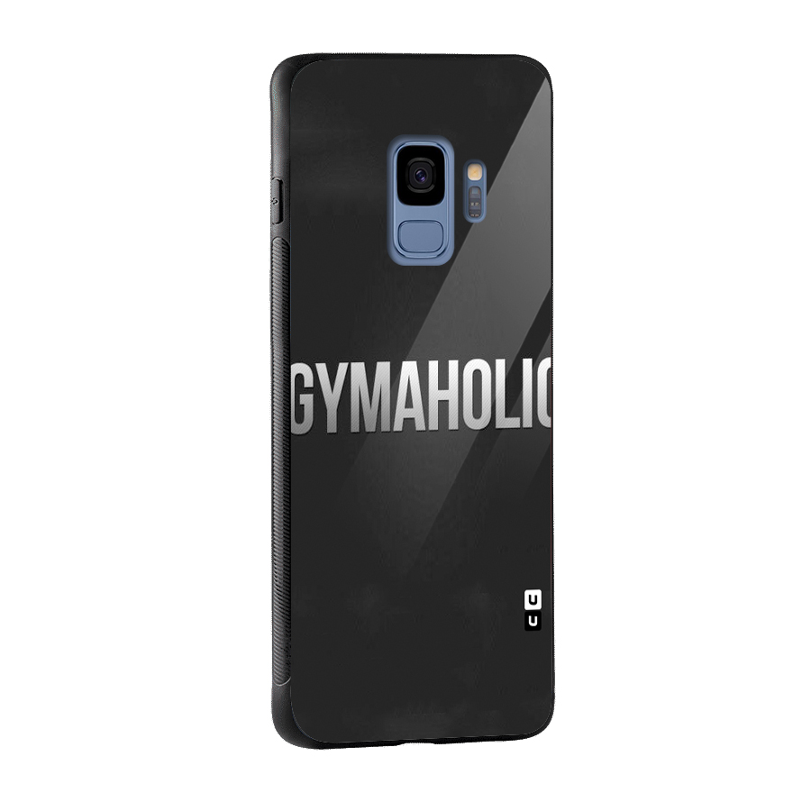 Gymaholic Glass Back Case for Galaxy S9