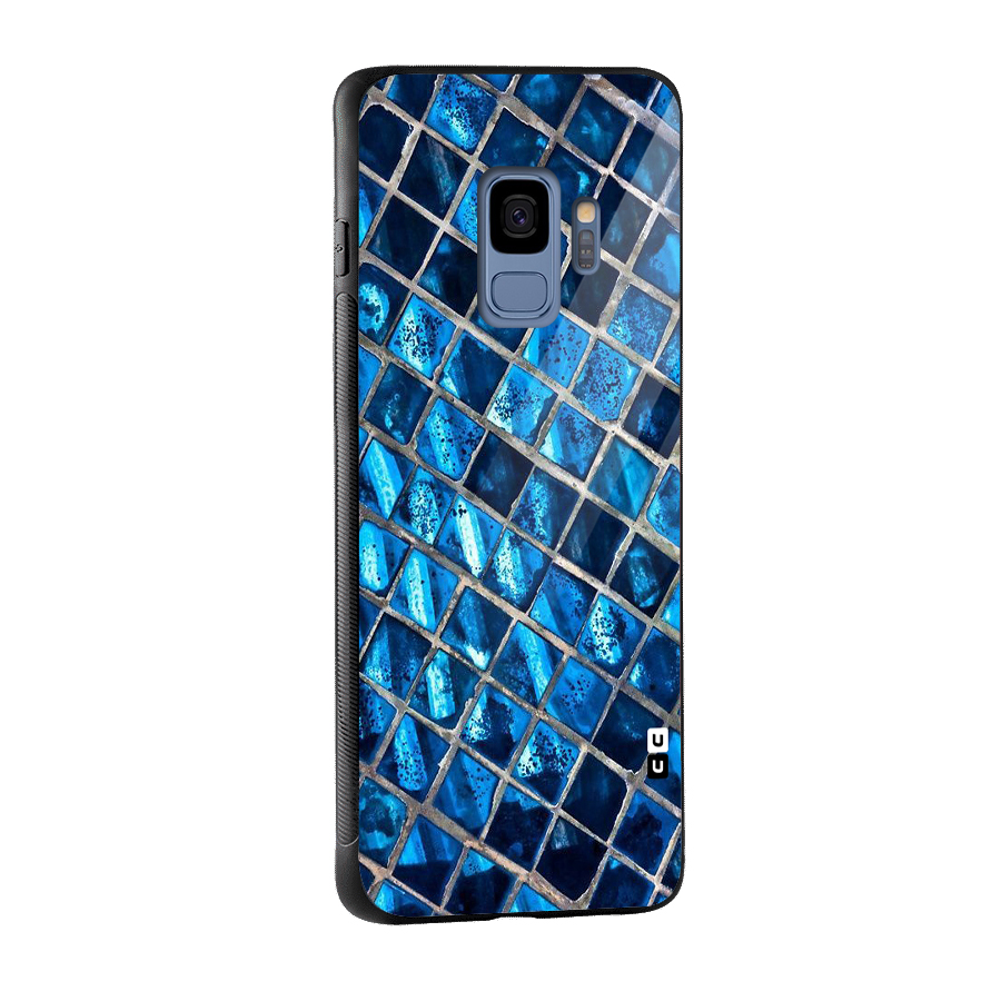 Home Tiles Design Glass Back Case for Galaxy S9