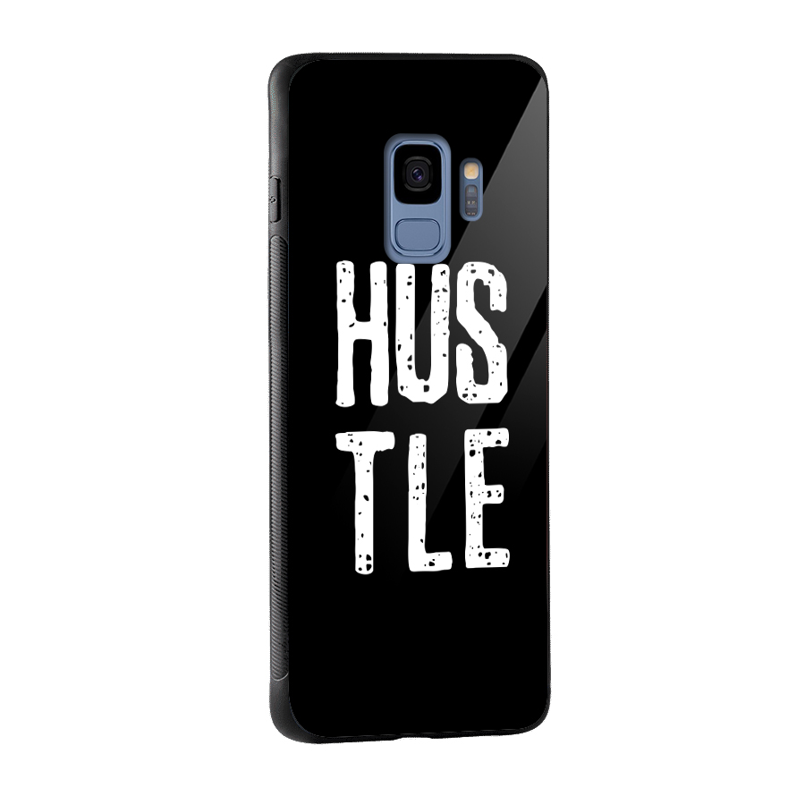 Hustle Glass Back Case for Galaxy S9