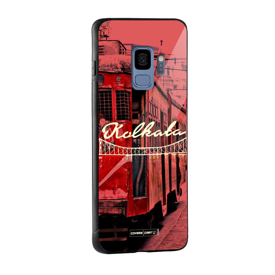 Kolkata Citystyle Glass Back Case for Galaxy S9