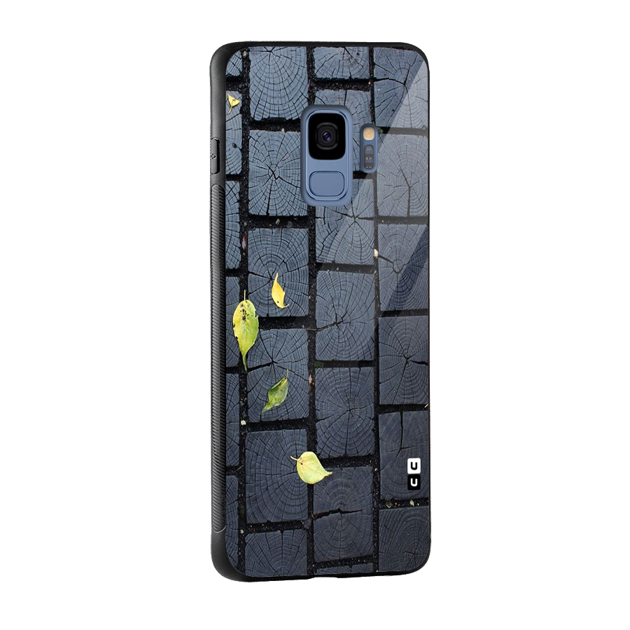 Leaf On Floor Glass Back Case for Galaxy S9