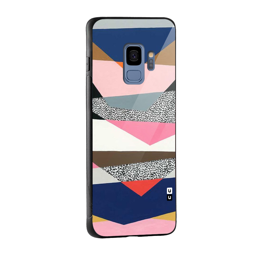 Lethal Abstract Glass Back Case for Galaxy S9