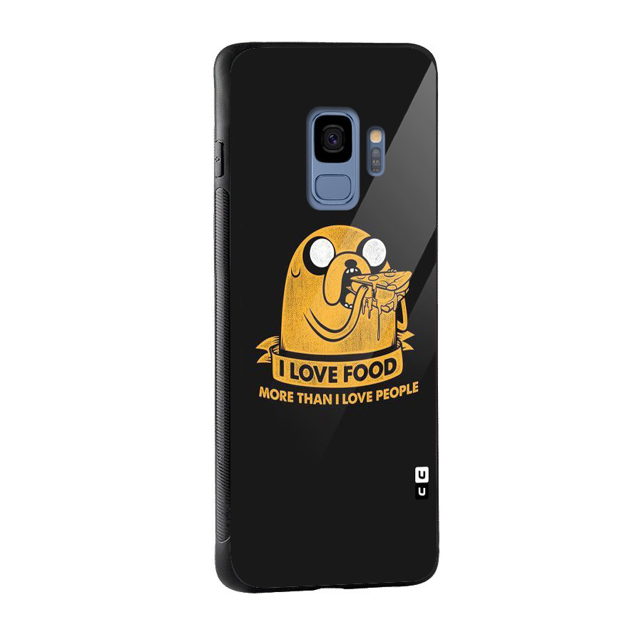 Love Food Glass Back Case for Galaxy S9