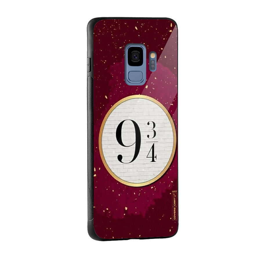 Magic Number Glass Back Case for Galaxy S9