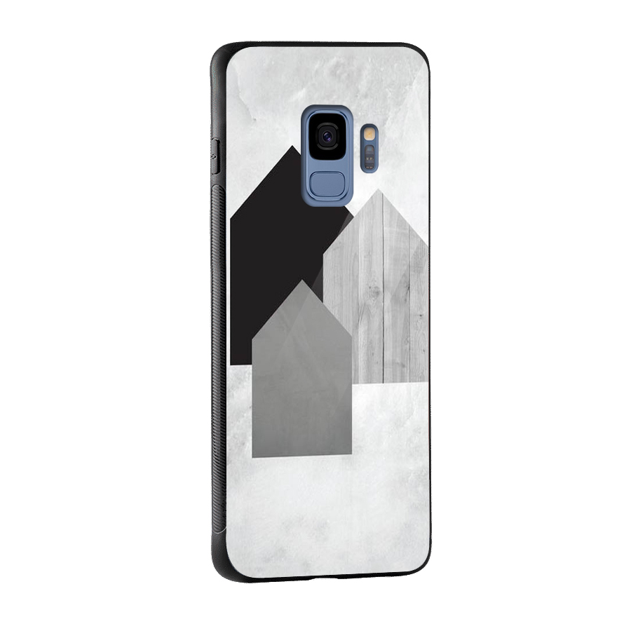 Marble Poster Glass Back Case for Galaxy S9