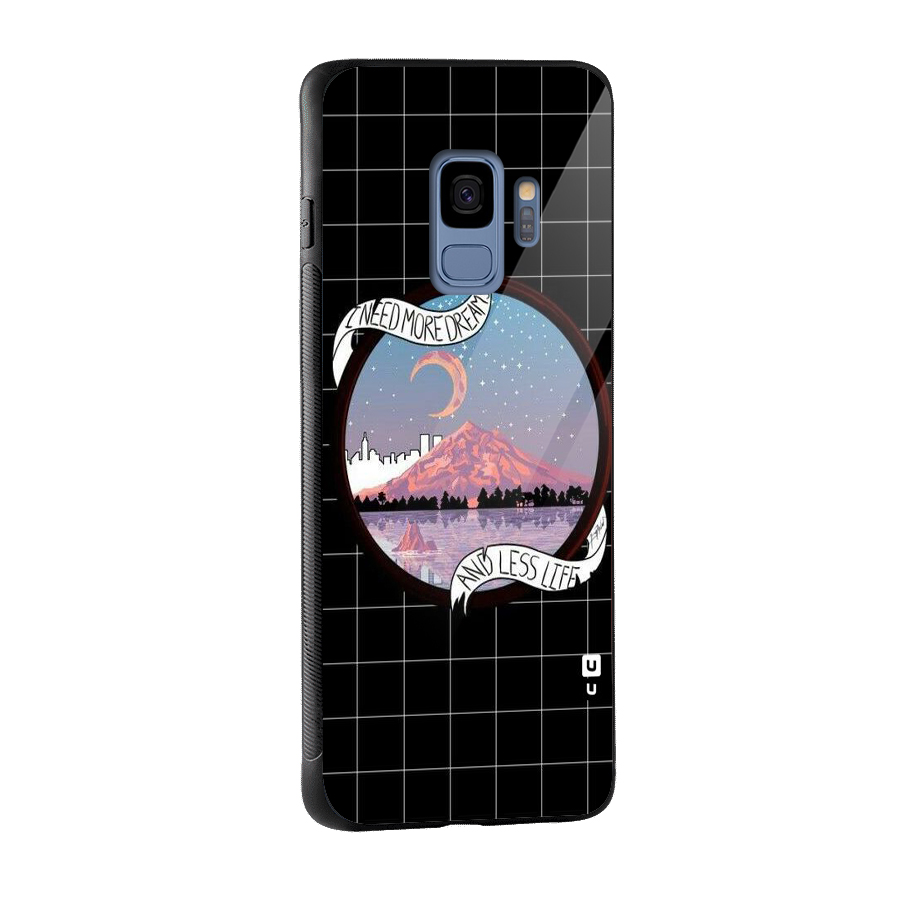 More Dreams Glass Back Case for Galaxy S9