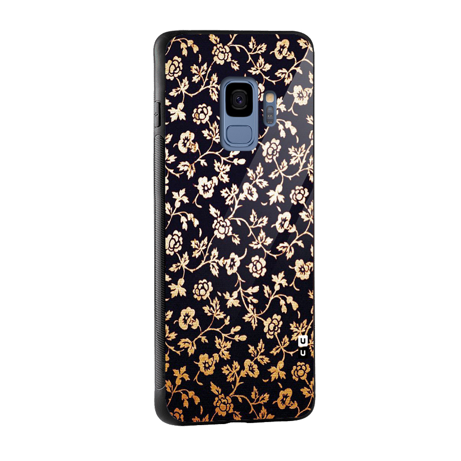 Most Beautiful Floral Glass Back Case for Galaxy S9