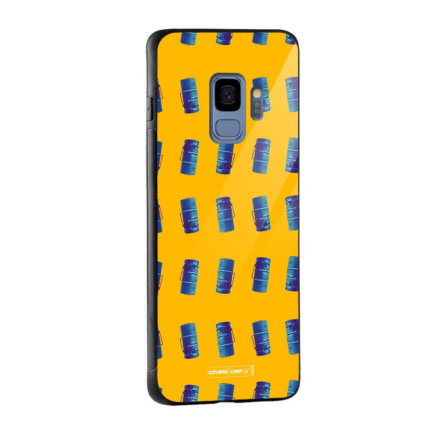 Mumbai Citystyle Glass Back Case for Galaxy S9
