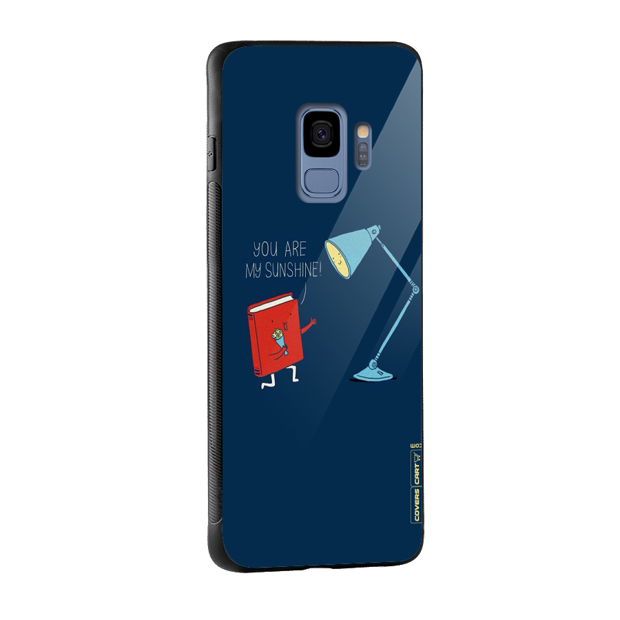 My Sunshine Glass Back Case for Galaxy S9