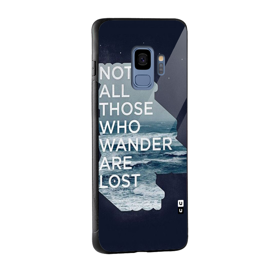 Not Lost Glass Back Case for Galaxy S9